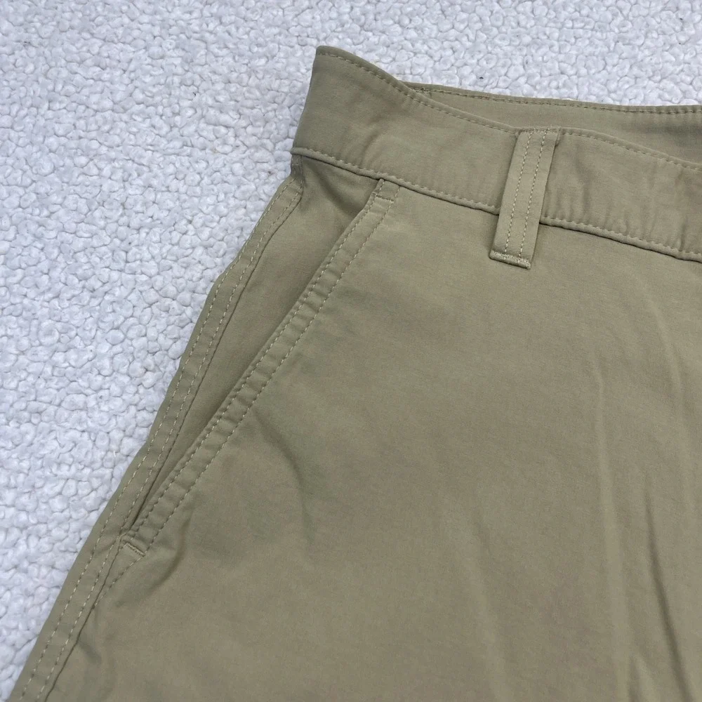 Eddie Bauer Shorts Mens 30 Khaki Travex Horizon Guide Hiking Travel Chino 9